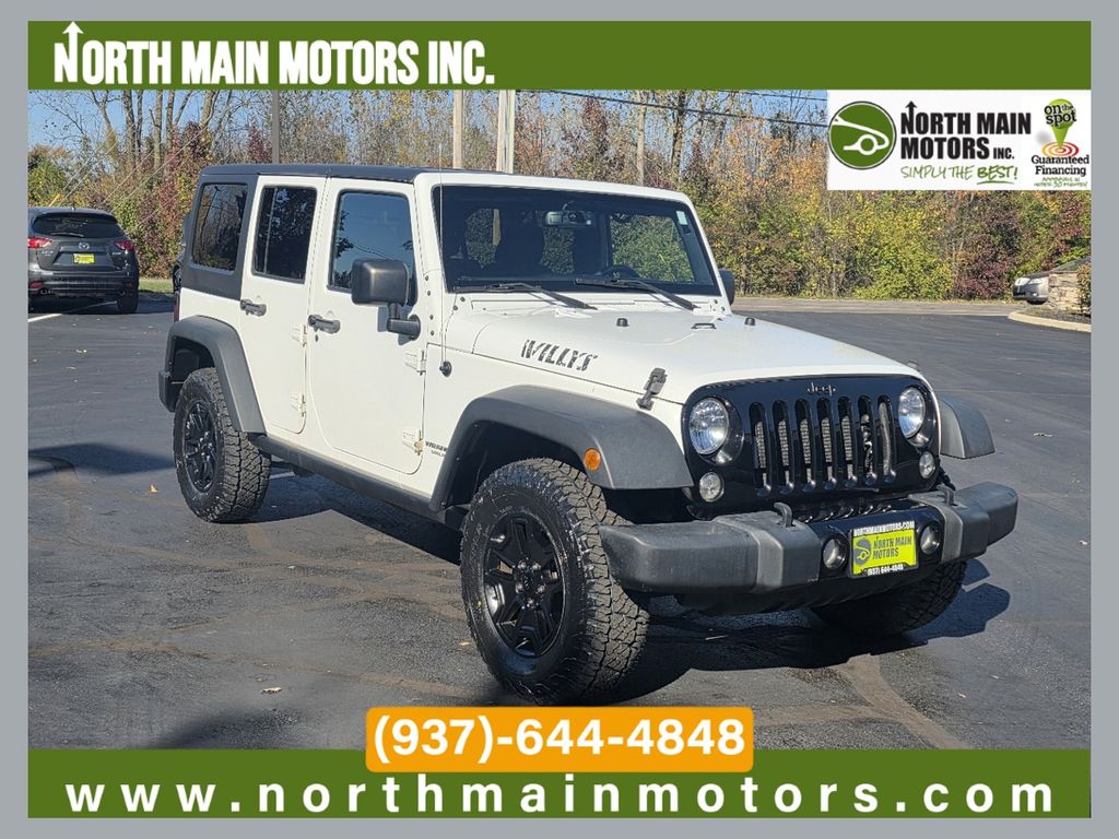 2017 Jeep Wrangler Unlimited Willys Wheeler