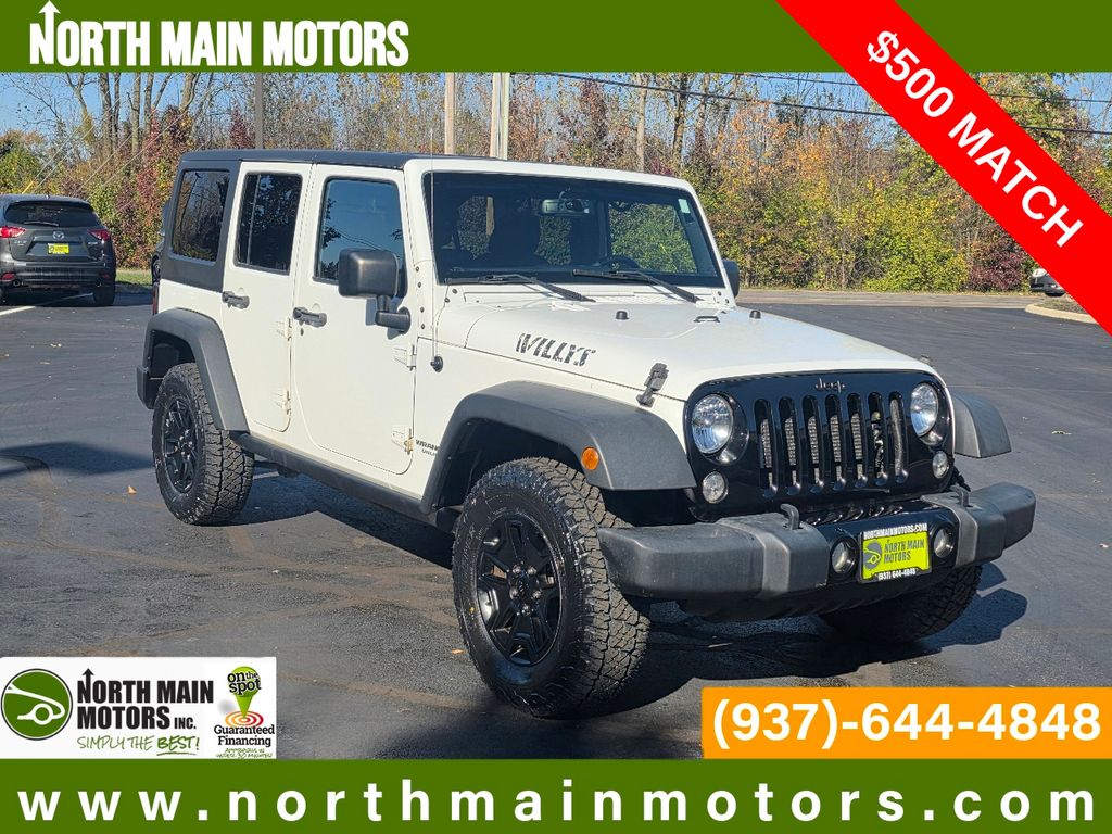 2017 Jeep Wrangler Unlimited Willys Wheeler's photo