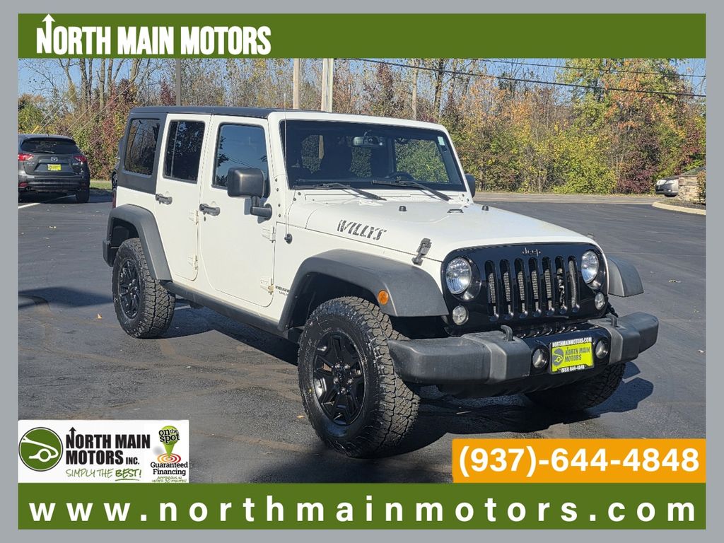 2017 Jeep Wrangler Unlimited Willys Wheeler